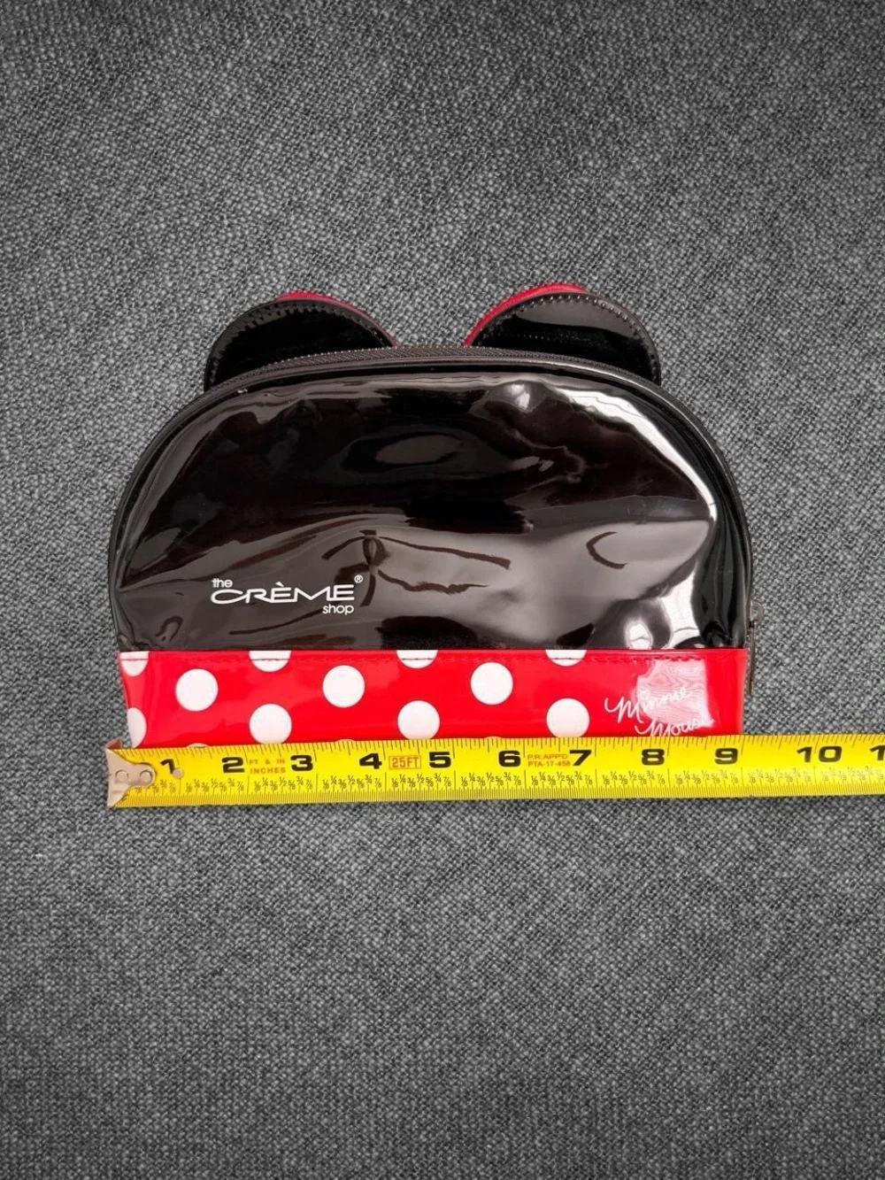 The Creme Shop Disney Minnie Mouse Bow Cosmetic Makeup Bag